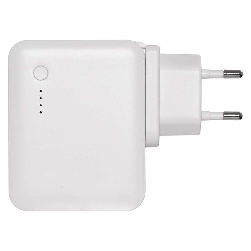 USB adaptér SMART do sítě 2,4A (12W) max. s powerbankou, 1704011800