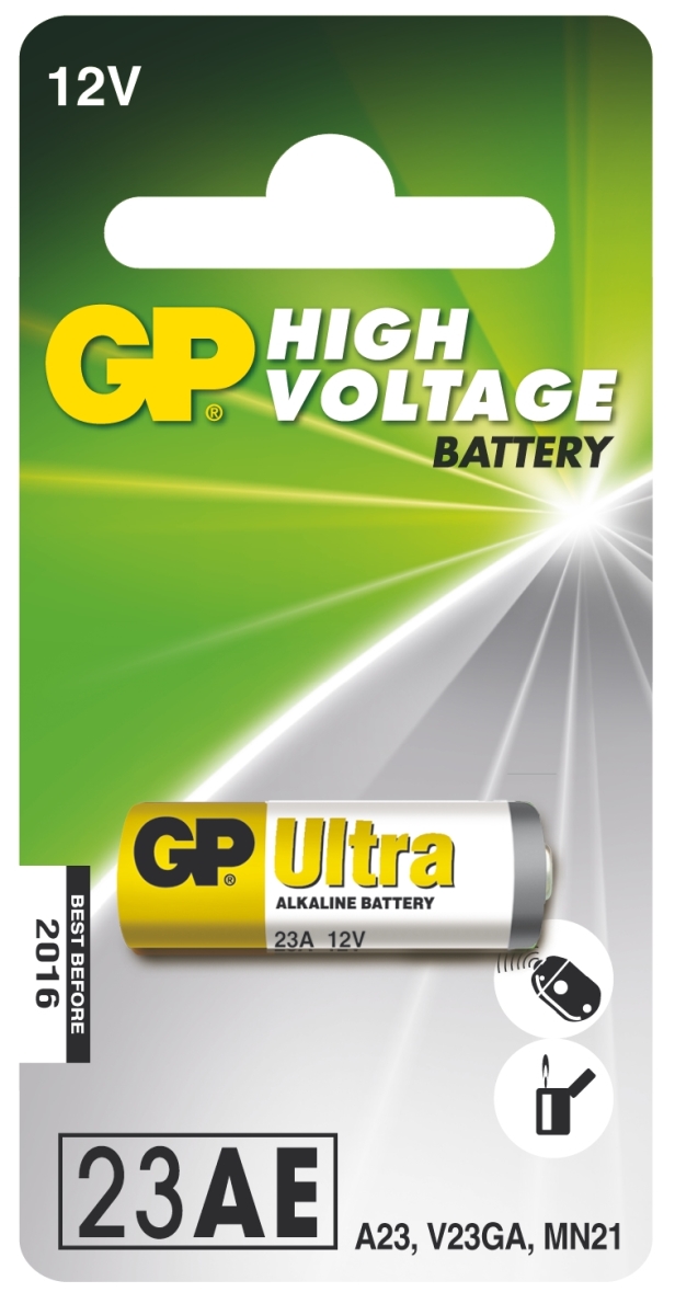Alkalická speciální baterie GP 23AF (MN21, V23GA) 12 V, 1021002311
