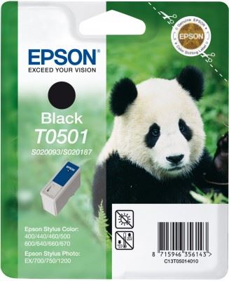 EPSON cartridge T0501 black (panda)