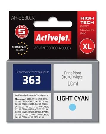 ActiveJet Ink cartridge HP 8774 Lig.Cyan ref. no363 - 10 ml     AH-774
