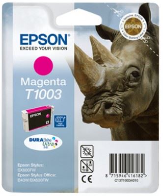 EPSON cartridge T1003 magenta (nosorožec)