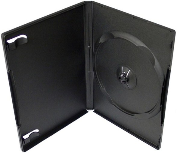 NN box:1 DVD 14mm černý - kvalita pro RUČNÍ balení, 27081