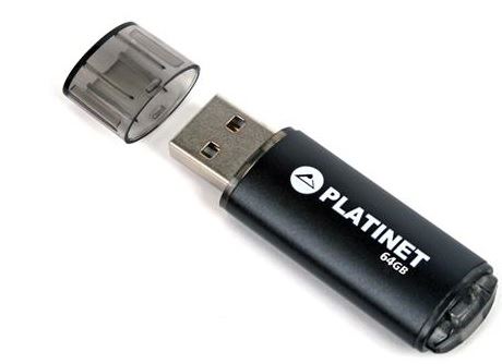PLATINET PENDRIVE USB 2.0 X-Depo 64GB BLACK