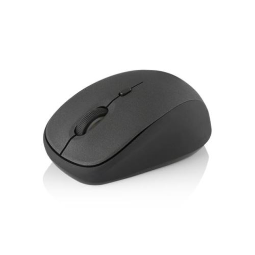 Modecom MC-WM6 bezdrátová optická myš, 3 tlačítka, 1600 DPI, USB nano 2,4 GHz, černá