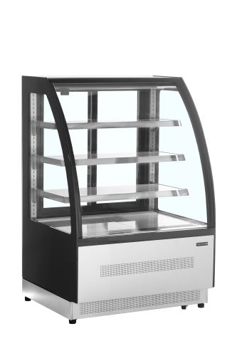 LPD 900 C Black chladicí vitrína cukrářská černá