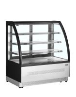 LPD 1200 C Black chladicí vitrína cukrářská černá