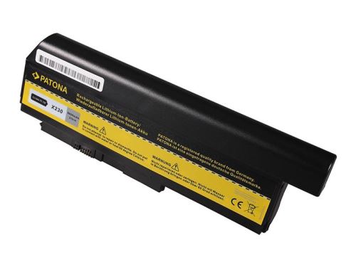 Baterie Lenovo ThinkPad X230/X220 6600mAh Li-Ion 10.8V PATONA PT2791