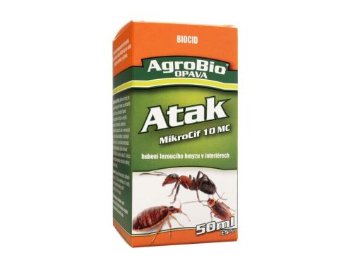 Přípravek proti lezoucímu hmyzu AgroBio Atak Mikrocif 10 MC 50ml