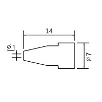 Hrot N5-6/ZD553 pr.1.0mm (ZD-8915)