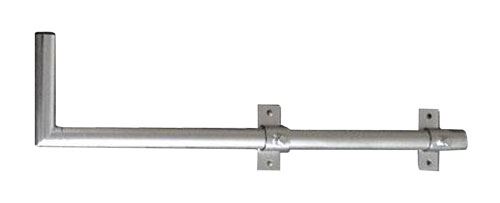 Anténní držák 120cm na balkon-na zeď, trubka 42/2mm, výška 16cm  žár.