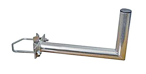 Anténní držák 35cm na stožár s vinklem, rozteč třmenu 100mm, trubka 42/2mm, výška 16cm žár