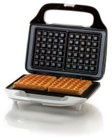 Vaflovač XL na belgické vafle - DOMO DO9133W, 900 W, 2 vafle 13x11,5 cm (2)