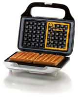 Vaflovač XL na belgické vafle - DOMO DO9133W, 900 W, 2 vafle 13x11,5 cm (3)
