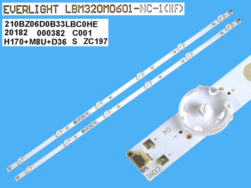 LED podsvit sada LG AGF78399701 celkem 3 pásky 630mm / DLED TOTAL ARRAY AGF78399701 / 6916